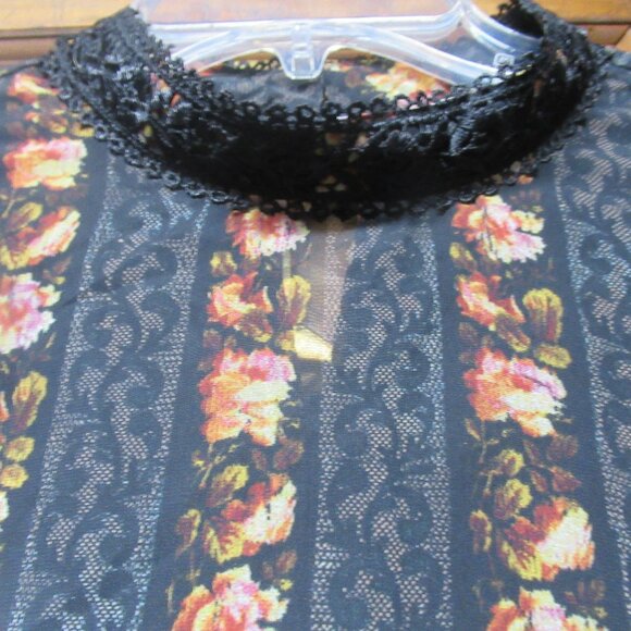 Ruffled Sleeveless Rose Maxi Dress - Picture 3 of 12